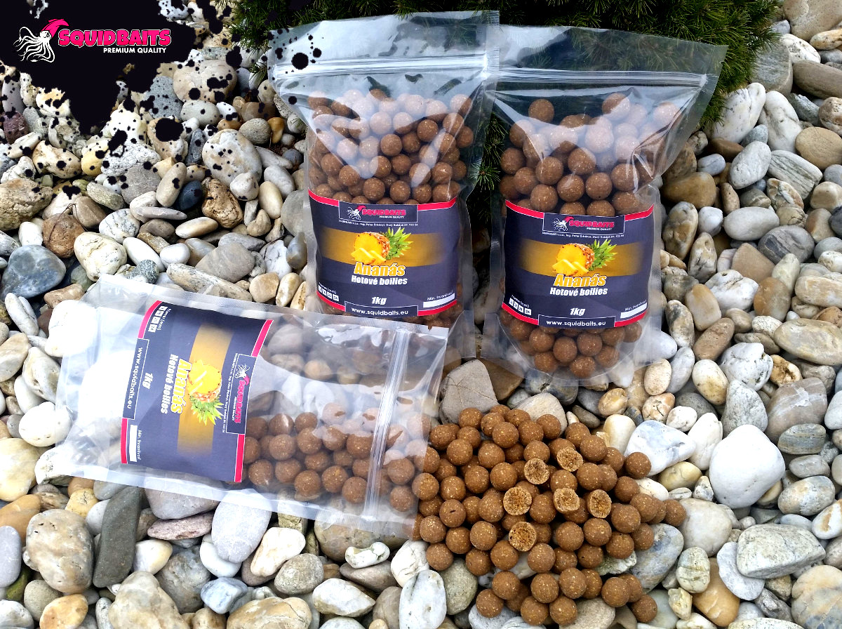 Boilies Ananás 1kg